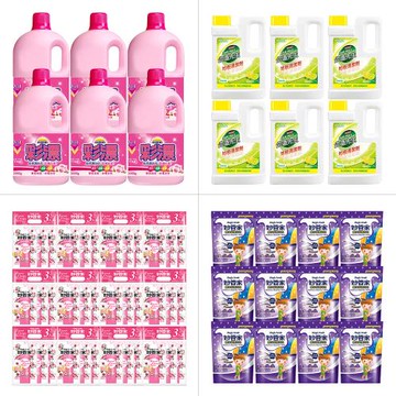 妙管家 彩色漂白水 集水袋除濕盒補充包 除濕桶補充包 公道先生地板清潔劑-免運