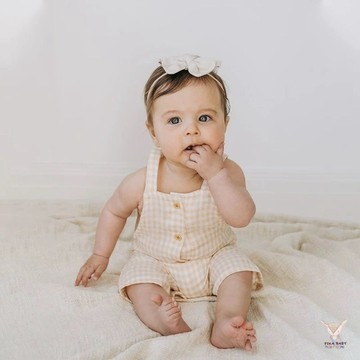 【Fika Baby】🌞春夏郊遊必備！超可愛吊帶褲🌞