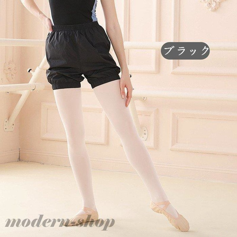 新品 unoa ウノア ショートパンツ M ブラック バレエ サウナパンツ