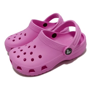 [ACS] Crocs 涼拖鞋 Classic Clog K 童鞋 中童 桃紅 粉紅 休閒 洞洞鞋 卡駱馳