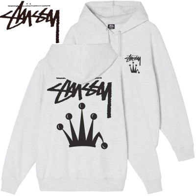 STUSSY ステューシー ストッククラウンプルオーパーパーカー