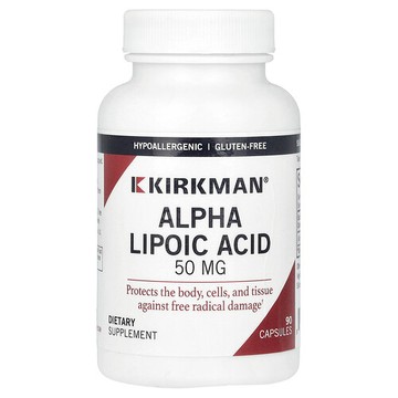 Kirkman Labs, α-硫辛酸，50 毫克，90 粒膠囊