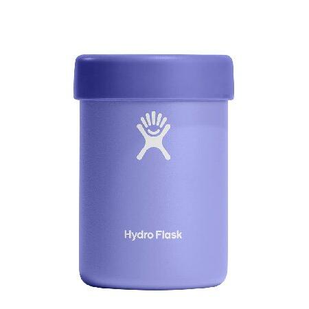 Hydro Flask(ハイドロフラスク) 12オンス 標準ステンレススチール 再利用可能 缶ホルダー クーラーカップ ルパイン 真空断熱 食器洗い機対応 BPA（並行輸入品）