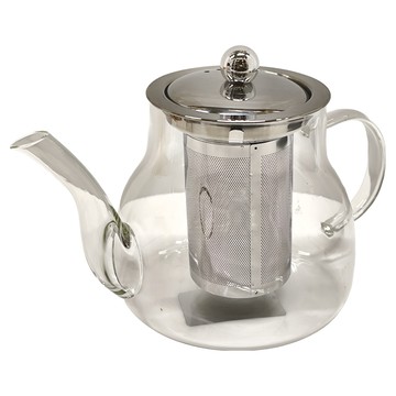 A-OK 花茶壺 正#304內網  柚子型 透明色  600cc  1個