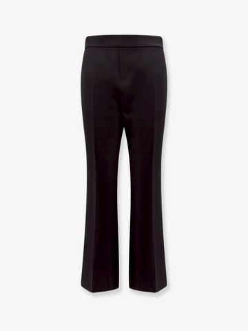 Wool and mohair trouser with gucci embroidery - GUCCI - gender_Woman