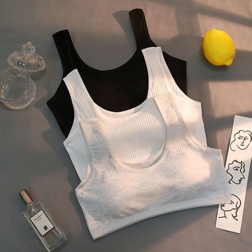 【砂糖夢境】純棉內衣女學生韓版少女運動美背無鋼圈文胸罩聚攏防下垂小胸背心