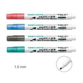 雄獅SIMBALION NO.607 速乾水擦筆 奇異筆 簽字筆 白板筆【APP滿額下單4%點數(單一帳號最高1500點)】5/31止