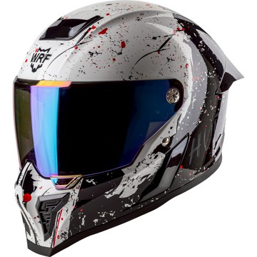 WRF 沃狼 安全帽 WS-613 彩繪 鬼面款 櫻花 可拆洗 透氣 抗UV 多層膜 插扣 全罩