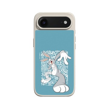 iPhone Air SolidX 貝殼灰 - 樂一通 Looney Tunes - 亂花系列-兔巴哥
