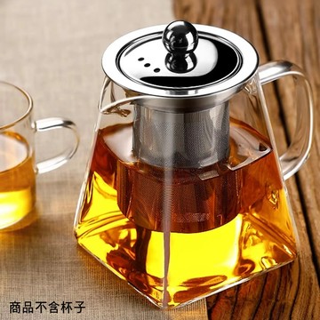 【萬泰豐團購】玻璃泡茶壺550ml 附304茶漏 SIN8147 花茶壺 泡茶壺 玻璃茶壺 現貨 快速出貨