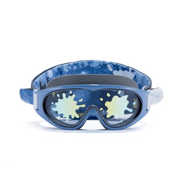 MARCUS＆MARCUS - Marckids兒童頭帶式造型大框泳鏡-深海章魚