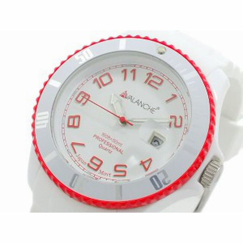 アバランチ 腕時計 メンズ Avalanche 時計 Av 1019s Wr 44 ホワイト 白 人気 ブランド 男性 ギフト プレゼント 通販 Lineポイント最大2 0 Get Lineショッピング