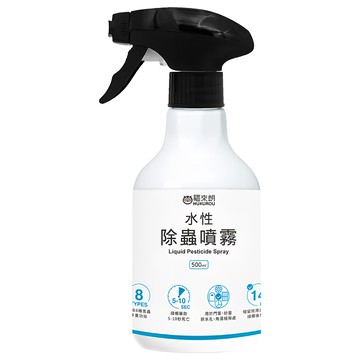 HUKUROU 福來朗 水性除蟲噴霧 500ml 14天長效作用  1瓶
