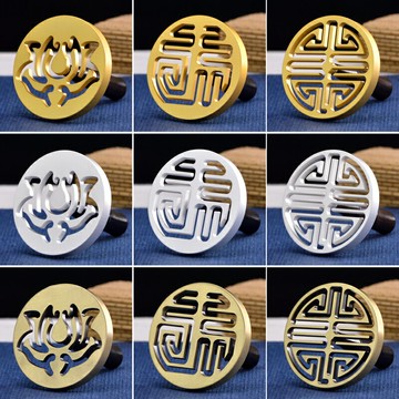 李杜60MM大號純銅香篆香拓香印香道用具用品沉香檀香粉打拓香模