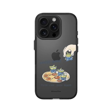 iPhone 16 Pro Clear (相機按鈕) 酷墨灰 - 迪士尼-玩具總動員 Toy Story - 三眼怪西洋棋玩具