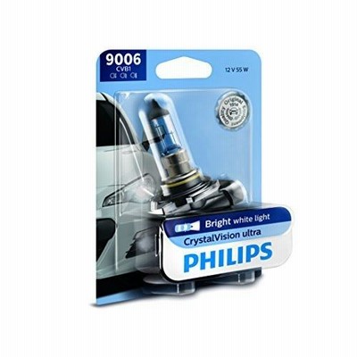 Philips CrystalVision ウルトラアップグレード ヘッドライトバルブ2 9006CVB1