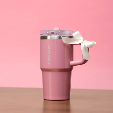 STANLEY 防漏吸管隨手杯 0.59L 萊姆黃