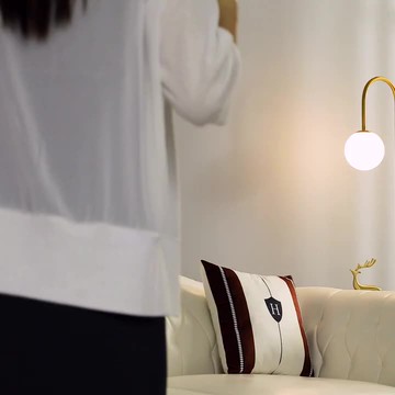 落地燈 氣氛燈 裝飾燈 設計感落地燈臥室床頭客廳沙發邊几光網紅擺件北歐輕奢風立式台燈『ZW5462』