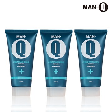MAN-Q 胺基酸保濕潔顏乳x3入(100ml/入)