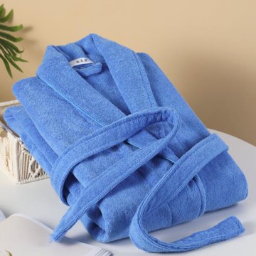 純棉加厚浴袍女秋冬男浴衣情侶酒店四季成人毛巾料長款大浴巾美容