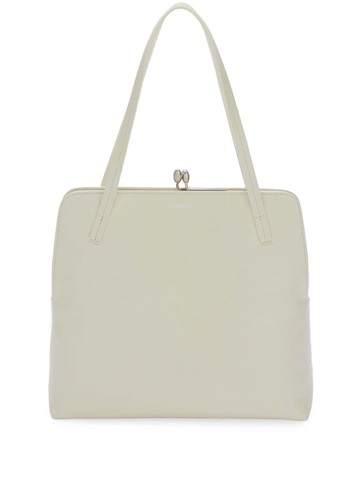 Jil Sander - Goji leather tote bag - women - Calf Leather - One Size - White