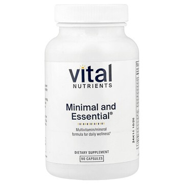 Vital Nutrients, Minimal and Essential，90 粒全素膠囊