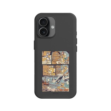 iPhone 17 SolidX 黑 - 湯姆貓與傑利鼠 Tom and Jerry - 復古漫畫風