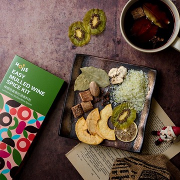 繽紛三重奏_檸檬奇異果紅酒香料盒_露營寒流必備【Hoiis好集食】