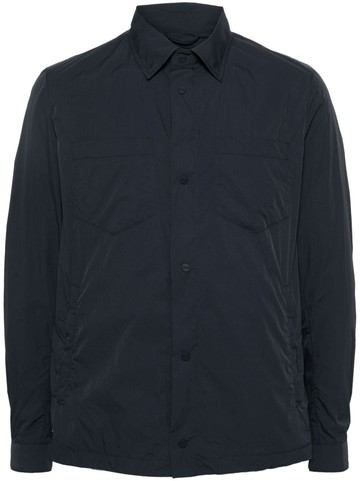 Herno - lightweight shirt jacket - men - Polyamide - 50 - Blue
