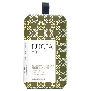 LUCIA 香草白茶皂 165g 溫和潔淨 保濕滋潤 香氛沐浴 純淨生活  1個