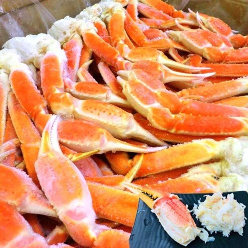 ウオス(札幌の水産直営店 進風水産) ズワイガニ足 4Lサイズ (内容量：2kg) お正月 クリスマス お歳暮 年末年始 カニ足 蟹