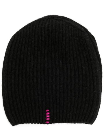 Madison.Maison - ribbed-knit cashmere beanie - women - Wool - One Size - Black