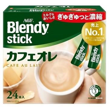 AGF Blendy 經典咖啡歐蕾風味即溶飲品  8.2g  24條  1盒