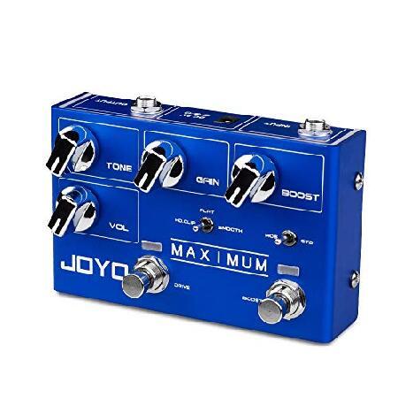 JOYO Overdrive Pedals R Series Dual Channel Pedal Clean and Wild Overdrive Effect for Electric Guitar (Maximum R-05)