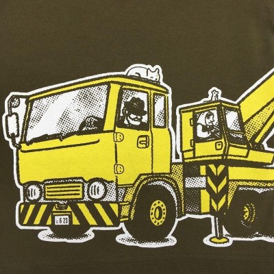 未使用ojico 親子Tシャツ　クレーン車おおきなかぶ