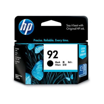 HP 黑色原廠墨水匣 / 盒 C9362WA 92｜領券最高折$220