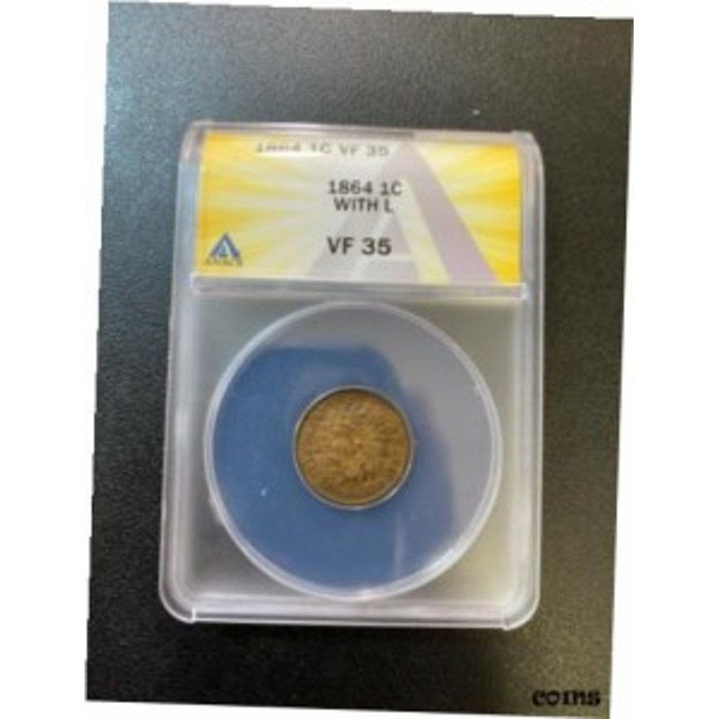 品質保証書付】 アンティークコイン NGC PCGS 1864 INDIAN HEAD CENT