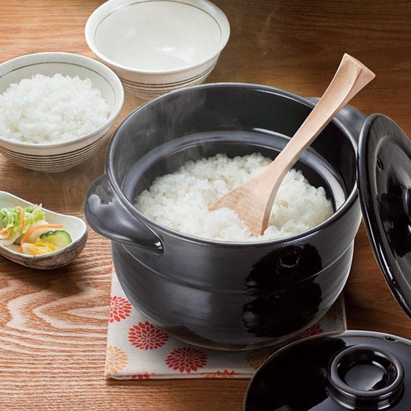 土鍋 ご飯鍋 煮込み鍋 素焼風 5分で炊けるご飯土鍋 2合 T-east グレー 直火専用 直火土鍋 直火