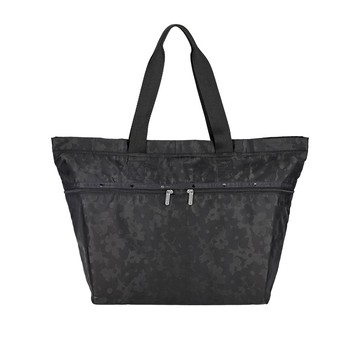 簡約兩側拉鍊托特包