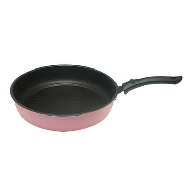 鍋霸粉色蜂巢不沾煎炒鍋33CM