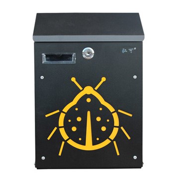 信箱 信箱 弘可創意韓式可愛小信箱室外防雨意見箱田園掛墻裝飾郵箱