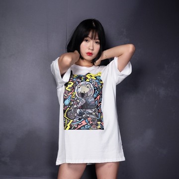 IZZVATI-二代熊全彩夜光T