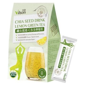 [米森] 纖女搖搖-C多多檸檬茶 -  (8g*10包/盒)-8g*10包