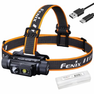 Fenix HM70R Headlamp 1600 Lumen USB-C Rechargeable with White High CRI and Red Beams and Lumentac Organizer