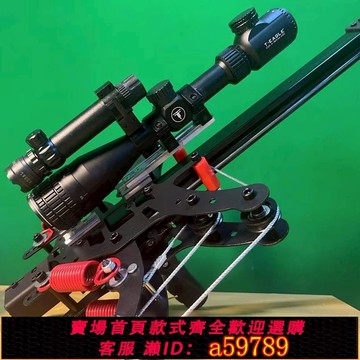 【全網低價 可打統編】復合弓新款毒蛇打鋼珠射箭金屬拉簧滑輪高精準可調磅數成年人玩具