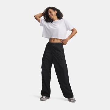 【UNDER ARMOUR】UA 女 Unstoppable Wvn Utility 長褲_6009700-008