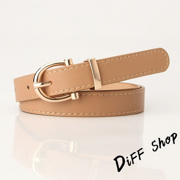 韓版簡約氣質細皮帶【N163】