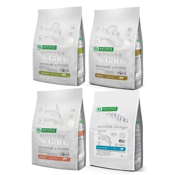 NATURE'S PROTECTION 亮白系列-獨家專利配方10kg(狗飼料/不分毛色皆可食用)