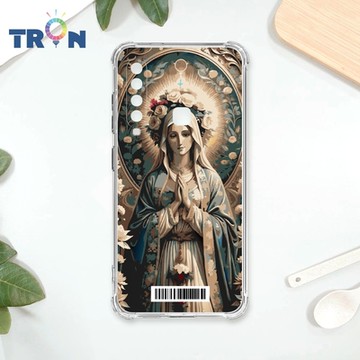 TRON 三星 A9 (2018) 聖母古典風 四角防摔載具殼 軟殼 手機殼