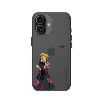 iPhone 17 Clear (相機按鈕) 酷墨灰 - 火影忍者 Naruto - 角色系列-地達羅